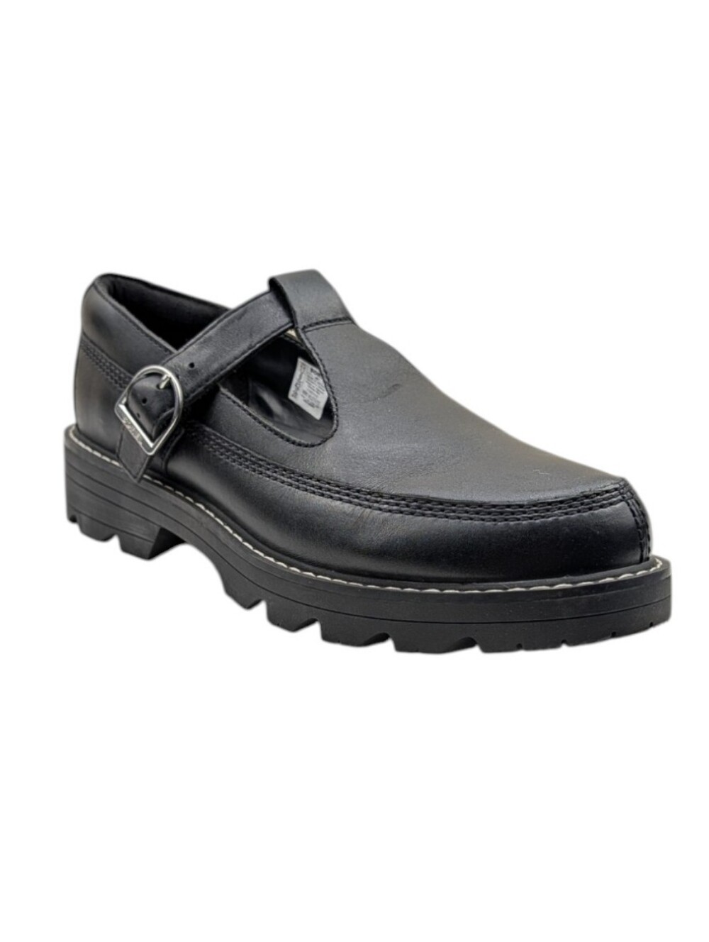 Sorel Revel Ave Black Leather Mary Jane Lug Sole Shoes Women's Size 11 EUC - Picture 5 of 13